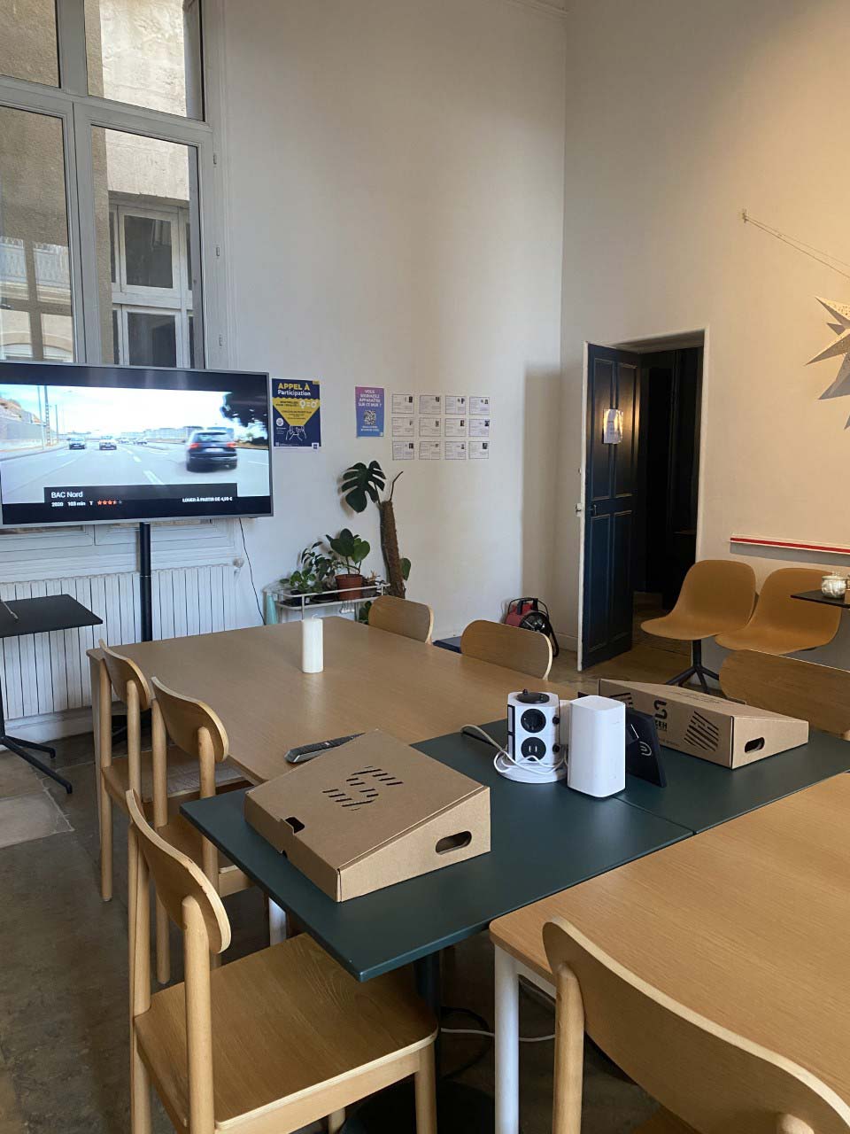 Photo de l'espace de coworking