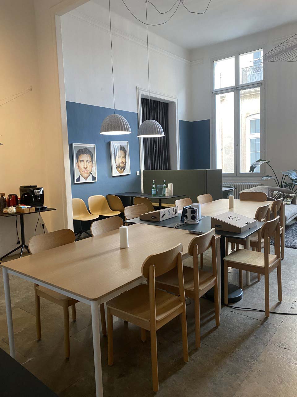 Photo de l'espace de coworking
